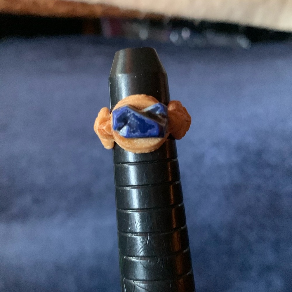Rare, vintage, original,1941 Dark Blue Coal “Shadow Ring”